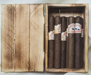 Variety Pack Cigar - 10 pack <br> includes custom made cigar box