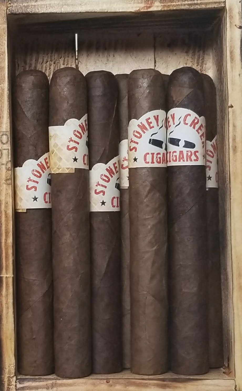 Vanilla Cigar - 10 Pack <br> includes custom made cigar box